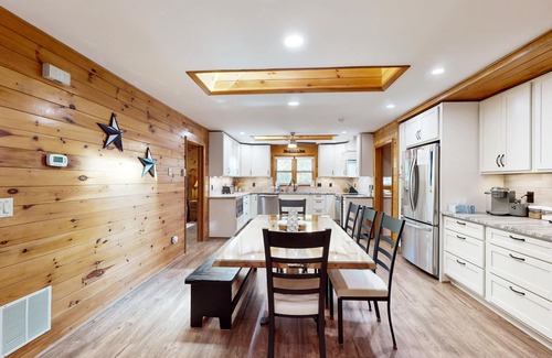 McHenry House | Cozy Cabin-Style Home with Private Hot Tub, Game Room, & Large Deck - Close to Wisp