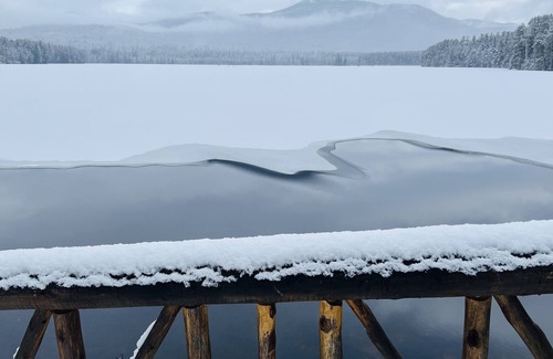 Chocorua Ski and Beach House | Cozy cabin with hot tub in a peaceful setting!