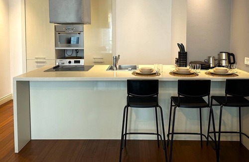Maslak Apartment | Cozy calm apt 2BR & 1 SOFABED in residence, gym&pool access, Maslak Sariyer