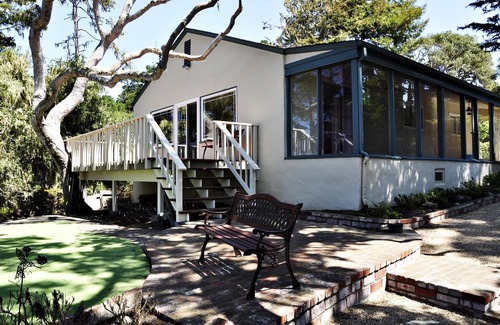Del Monte Forest House | Cozy, Clean 3 BR/2 Bth Pebble Beach Home With Ocean View