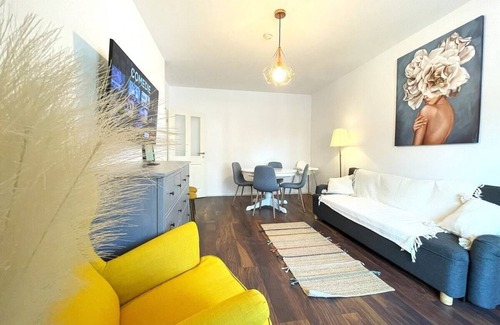 Tractorul Apartment | Cozy Corner Apartment: Baby Crib and High Chair