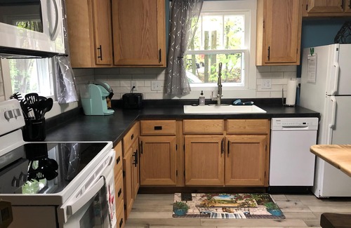 Egg Harbor Cottage | Cozy cottage with firepit, in walking distance to beach and the town!