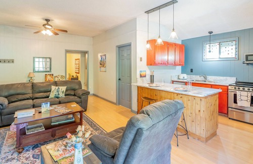 Leicester Cottage | Cozy Country Loft Cottage in the NC Mountains. No added fees.