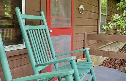 Twinbrook Cabin | Cozy Couples Creekside Cabin at TwinBrook Resort - Post-Helene Update!