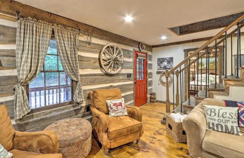 Sautee Nacoochee House | Cozy Creekside Mountain Escape with Hot Tub!