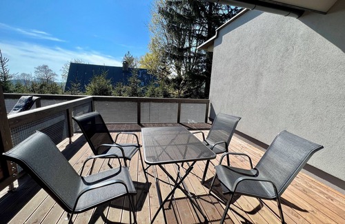 Ricky v Orlickych horach Apartment | Cozy apartment close to ski centre Říčky, ideal for a family or couple.