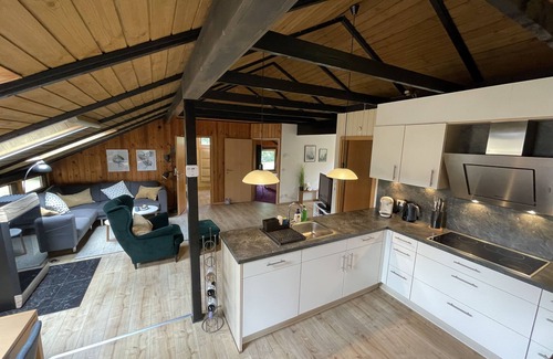 Gartow House | Cozy Danish wooden house with pellet stove and large garden