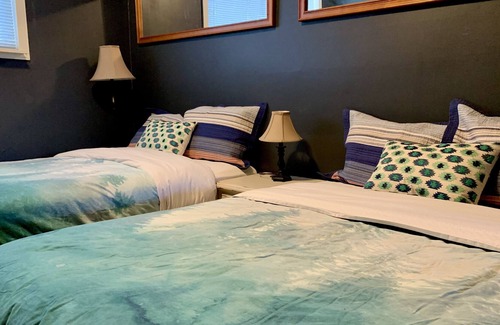Sidney Apartment | Cozy Downtown Guest Suite with Patio, Free Parking, Pet-Friendly