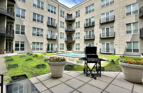 Cole-Noble District Apartment | Cozy Downtown Loft with Balcony