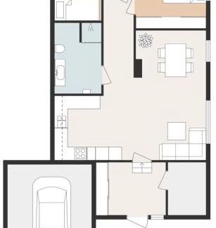 Tromso Apartment | Cozy elegant 2bedroom apt w/parking and nice view