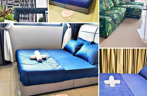 Bayan Lepas Apartment | cozy family stay seaview & airport view batu maung