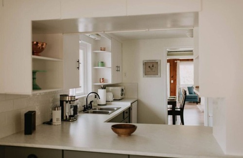 Concrete Other | Cozy Farmhouse in Mountains w/hot tub & firepit