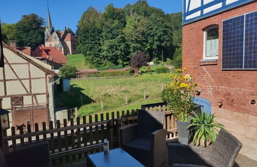 Herleshausen House | Cozy half-timbered house in the low mountain range of Hesse Thuringia