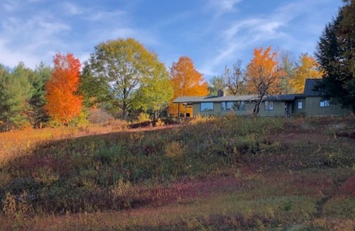 Tamworth House | Cozy Hilltop Home With Views of the Sandwich Range.