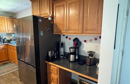 Ludington House | Cozy home in the pines & minutes from Ludington’s pristine Lake Michigan beaches