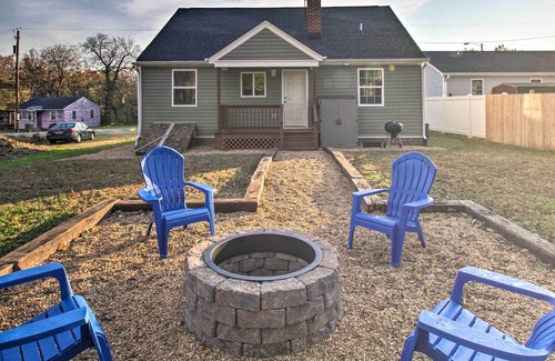 Farmville House | Cozy Home w/ Grill: 1 Block to Longwood Univ!
