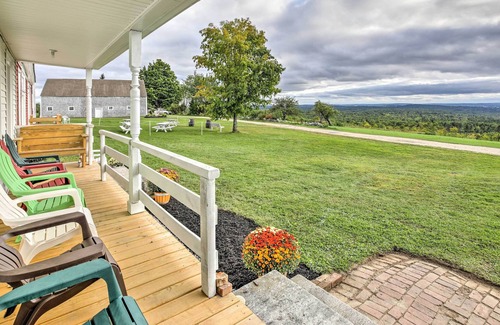 Greene House | Cozy Home w/ Vineyard, Working Farm & Fall Foliage