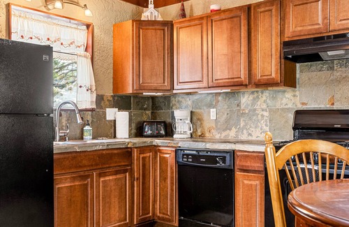 Arrowbear Lake Cabin | Cozy home with wood-burning fireplace, WiFi, game room, deck, & washer/dryer