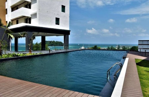 Kampung Bahasa Kapor Hotel | Cozy hotel suite in Port Dickson with Seaview and 2 mins walk to the beach