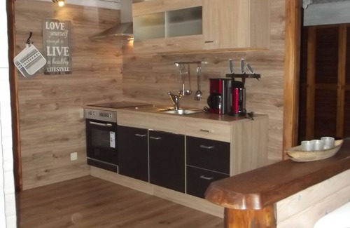 Steina House | Cozy log cabin with 2 apartments on a slope in a quiet location