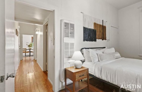 North University Apartment | Cozy Mid-Century Modern Vibes in Central Location