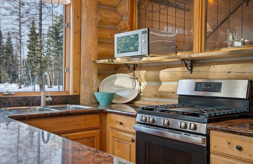 Bigfork Cabin | Cozy mountain cabin on a pond w/ firepit, close to great hiking and Glacier Park