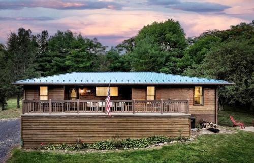 Stanley House | Cozy Mountain Cabin with Hot Tub & Scenic Views in Stanley, Virginia