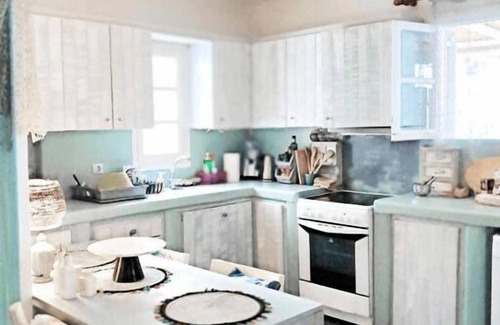 Agios Ioannis Condo | Cozy Mykonian condo in a resort with pool and beach.