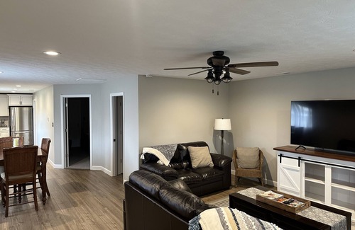 Mooresville House | Cozy newly built one bedroom barn apartment with everything you need!