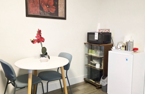 Halifax County House | Cozy one-bedroom suite in a quiet neighbourhood with modern amenities.