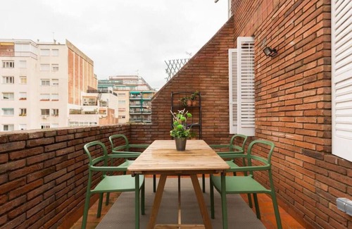 el Camp d'en Grassot i Gracia Nova Apartment | Cozy penthouse in the best area of Barcelona