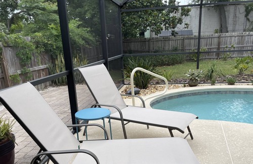 New Smyrna Beach House | Cozy Pool house in charming NSB just 7 minutes to beach!