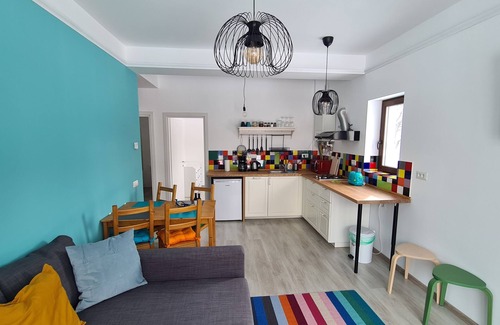 Busteni Apartment | Cozy Riverfront Apartment 1 with mountain view