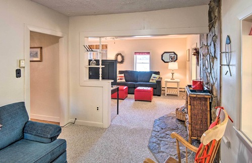 West Buxton Cottage | Cozy Rural Abode w/ Dock on Bonny Eagle Pond!