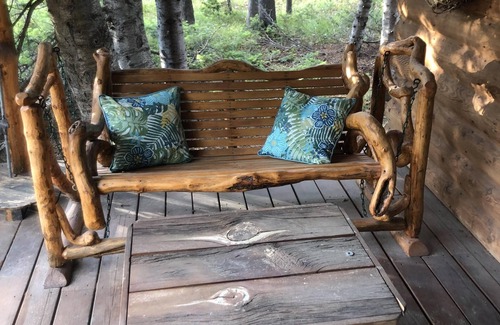 Island Park Cabin | Cozy rustic cabin on wooded 1 acre
