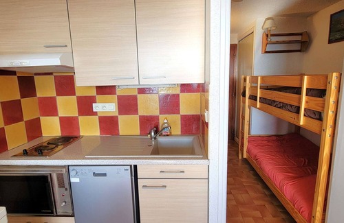 Saint-Michel-de-Chaillol Apartment | Cozy Studio for 4 - Central Location, South Balcony, Panoramic View