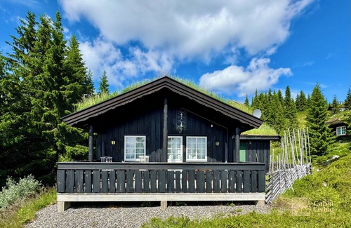 Ringsaker House | Cozy spacious cabin with sauna at Natrudstilen