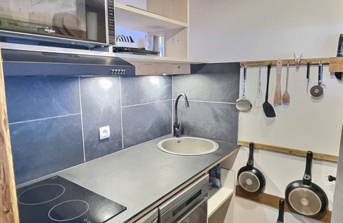 Val-d'Isere Apartment | Cozy studio for 4 in Val d'Isère with terrace