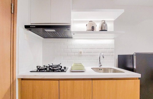 Cikokol Apartment | Cozy Studio High Floor At Tree Park City Cikokol Apartment