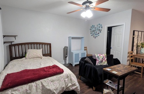 Yuba City Apartment | Cozy studio in Yuba City with AC, WiFi