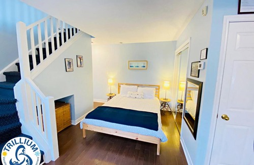 Craigleith Apartment | Cozy Studio Loft with 2 Baths Next to Slopes