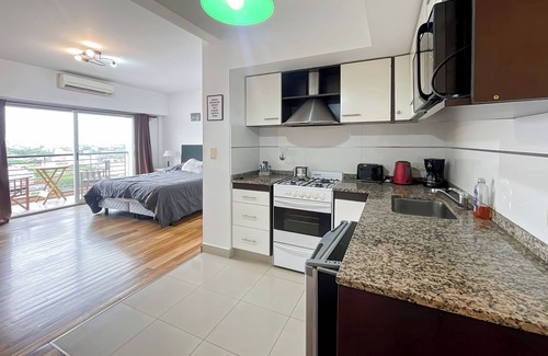 Villa Urquiza Apartment | Cozy Studio on a High Floor with Panoramic Views in Villa Urquiza