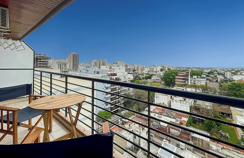 Villa Urquiza Apartment | Cozy Studio on a High Floor with Panoramic Views in Villa Urquiza