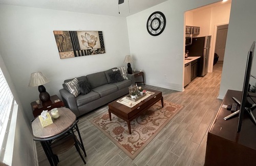 Haines City Apartment | Cozy Suites is near many theme parks, public golf clubs, beaches, and dining.