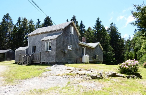 Bernard House | Cozy summer retreat with private deck near Acadia National Park and Bass Harbor