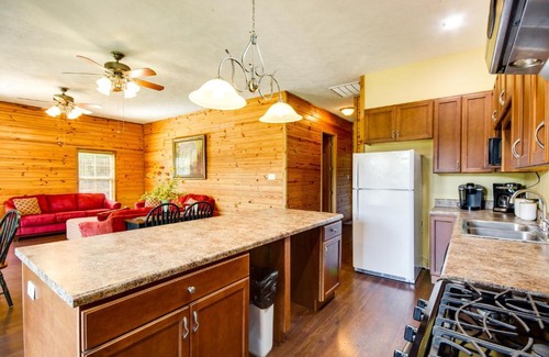 Summit House | Cozy Summit Cabin with Hiking Trails and Fishing Pond!