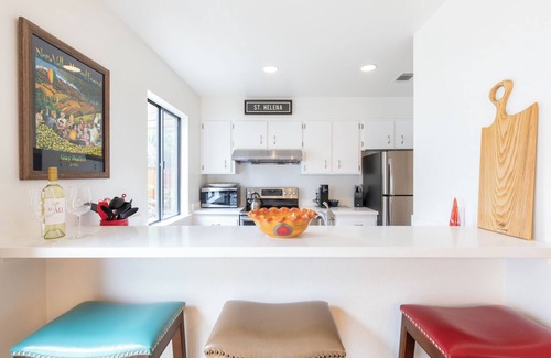 St. Helena House | Cozy three-bedroom townhome in the heart of St. Helena