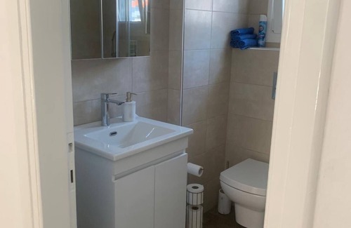 Kavala Apartment | Cozy three-room first floor apartment with dining kitchen and balcony