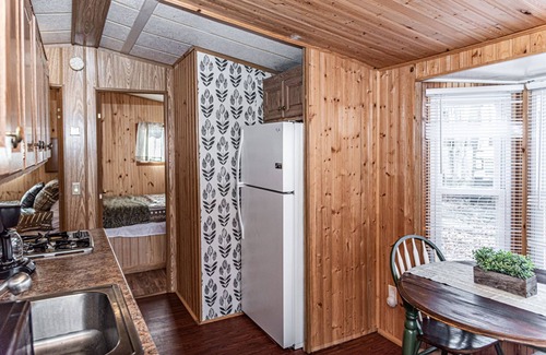 Gouldsboro Cabin | Cozy Tiny Cabin With Private Hot Tub Near Lake & Skiing