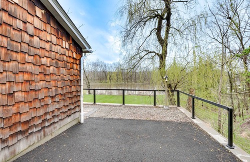 New Paltz Apartment | Cozy Upstate Studio w/Walkill River Views!